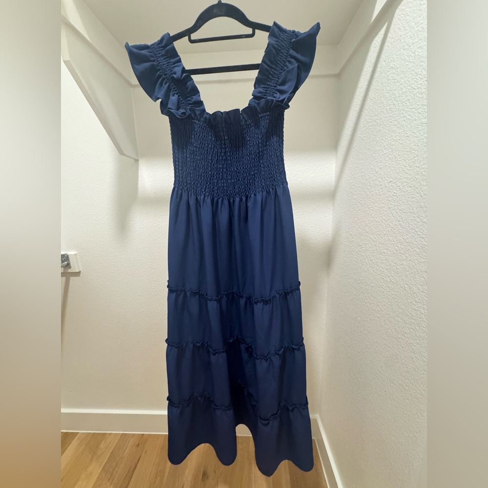 Navy Blue “Nap Dress” from Hill Top Home